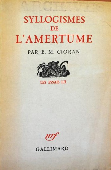 Syllogismes de l'Amertume