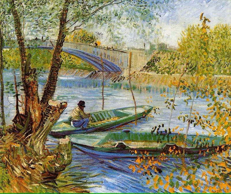 Van Gogh Pêche au printemps