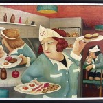 Beryl Cook-Cafeteria