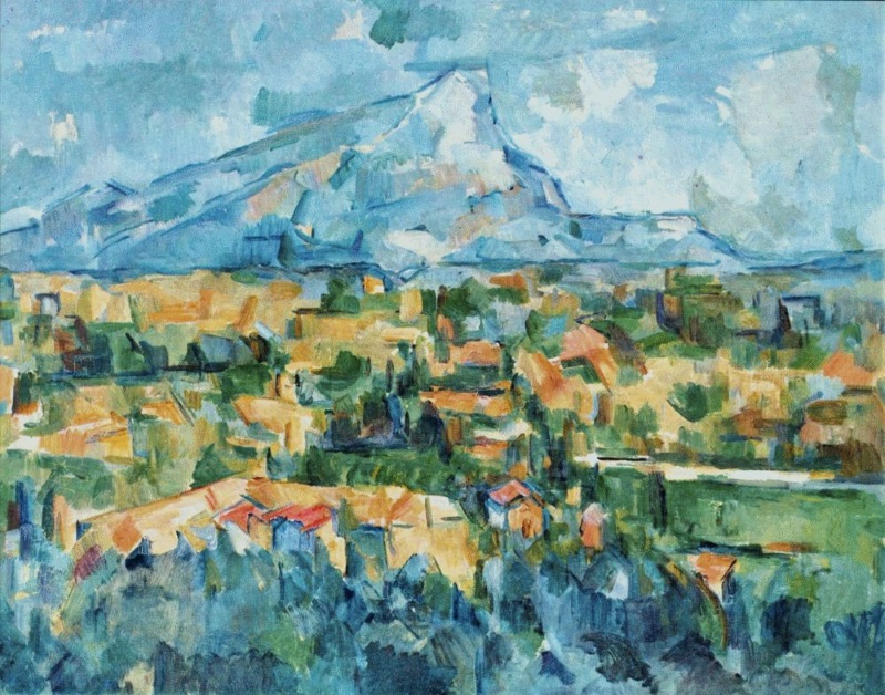 sainte victoire montagne cézanne