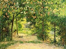 Pissarro-Camille Le jardin au printemps