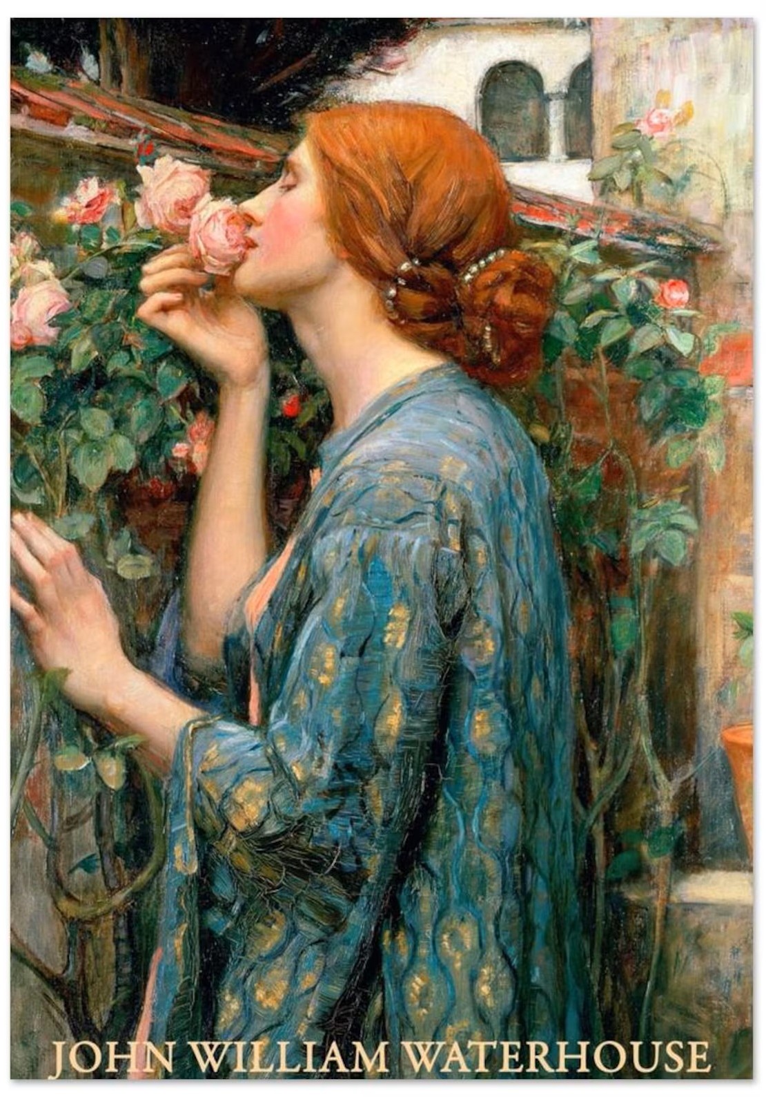 Waterhouse John William "Lâme de la rose"