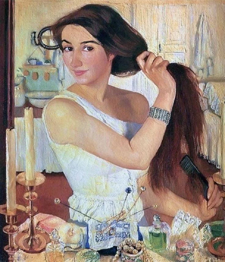 Zinaida Sieriebriakova_Autoportrait