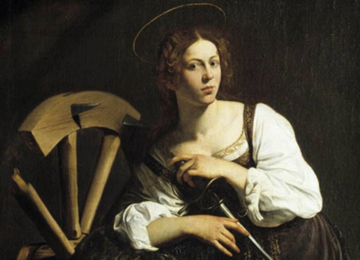 Caravage Ste Catherine