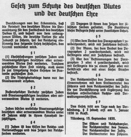 Lois de Nuremberg