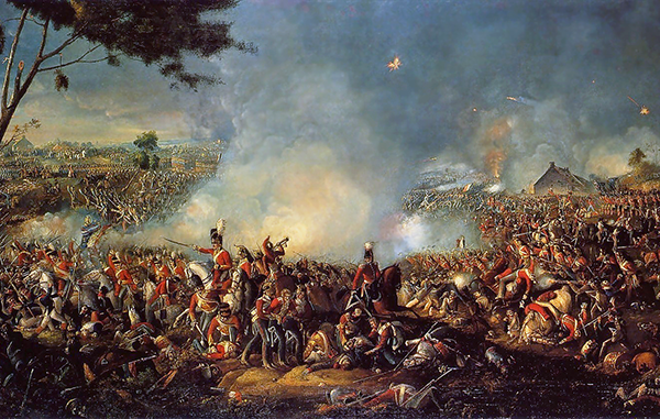 La bataille de Waterloo W. Sadler