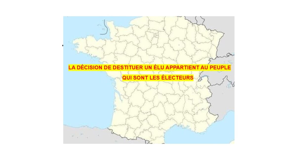 Destituer un élu à la présidence