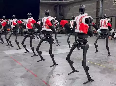 robots dansants