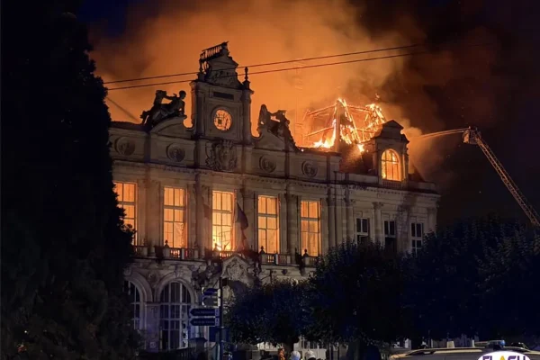 incendie Maire de Limoges
